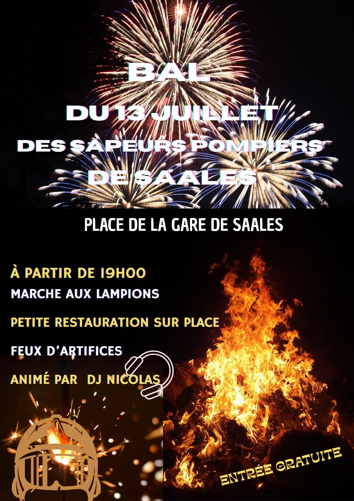 Feu artifice du 14 juillet 2025